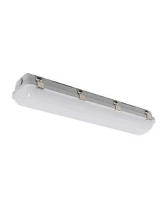 Eiko VTS2/PS30 DLC Premium Listed 30 / 25 / 20 Watt 2FT LED Vapor Tight Fixture Selectable Wattage Dimmable