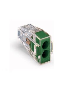 WAGO 773-112/K194-4045 WALL-NUTS 2-Conductor Push-Wire Green Cover Connector for Junction Boxes