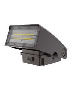 Eiko WPA-UD-BZ DLC Premium Listed 12W/35W LED Adjustable Slim Wallpack Full Cutoff Fixture Dimmable